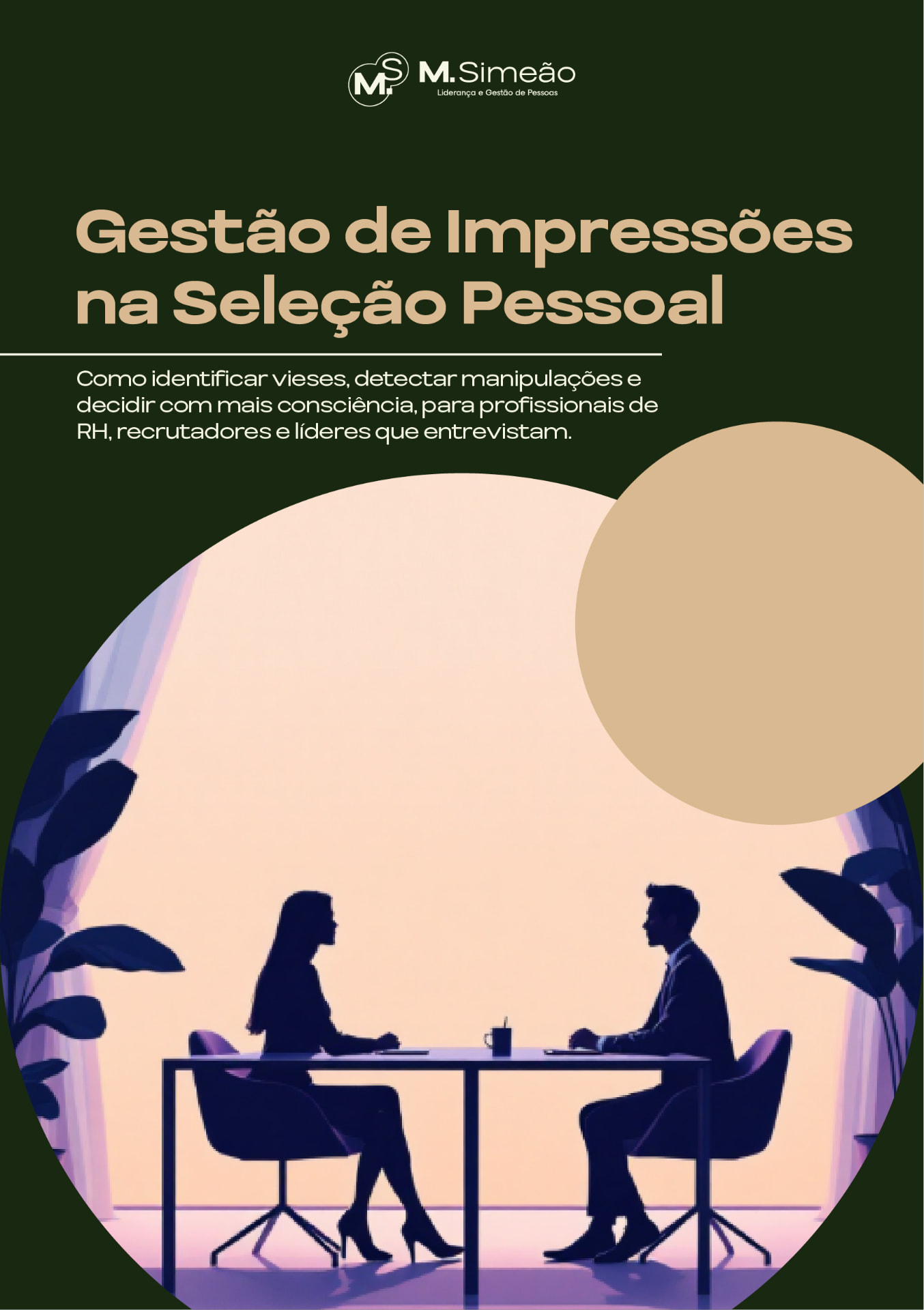Capa do e-book Gestão de Impressões na Seleção de Pessoal